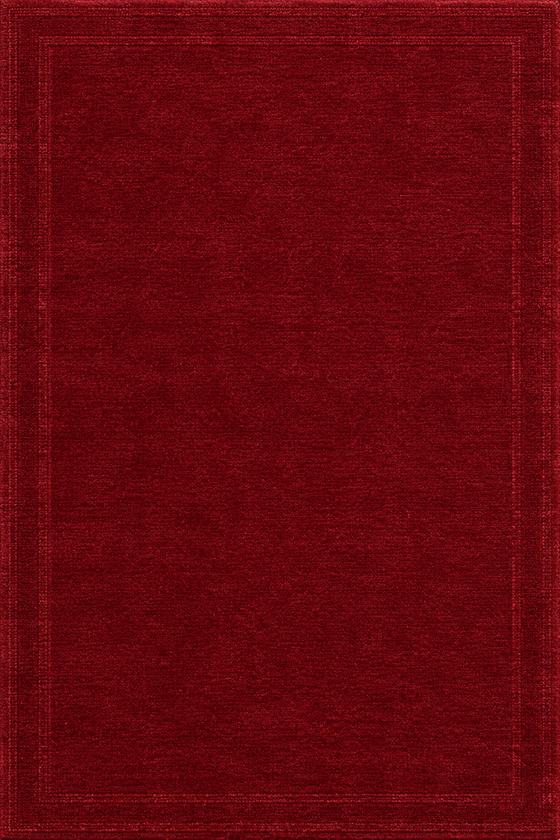 Moscheeteppich Pure Rubin – Einfarbig