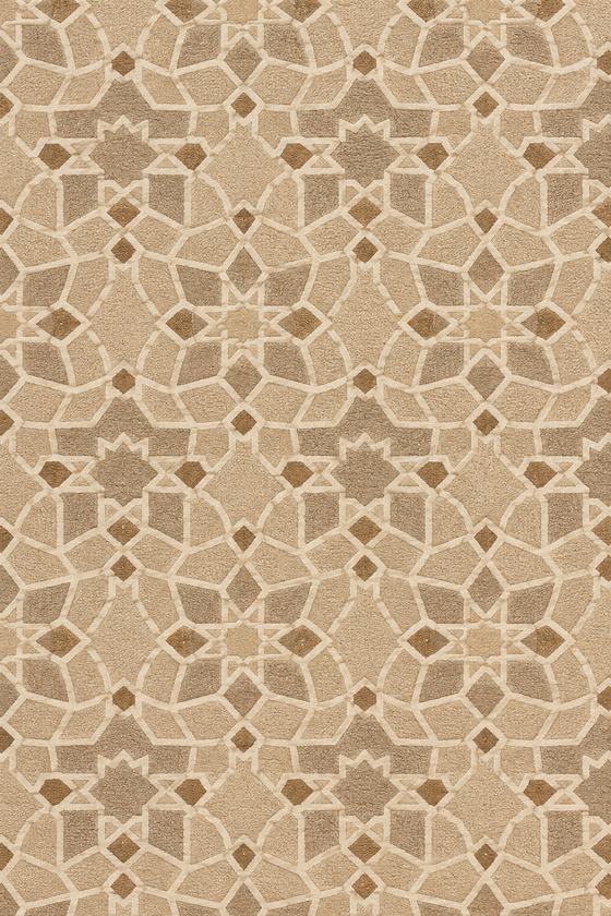 Moscheeteppich Girih Sand – Geometrisch